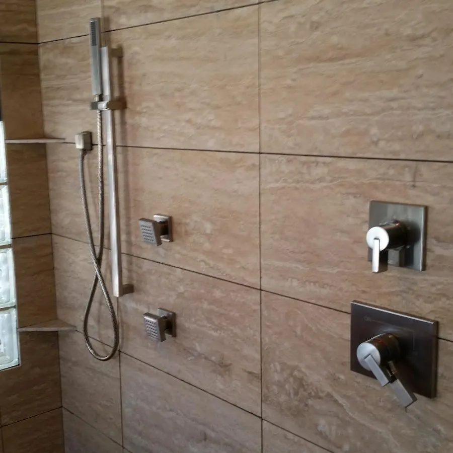 Shower fixture installation for Water Heater Replacement in Millbury
